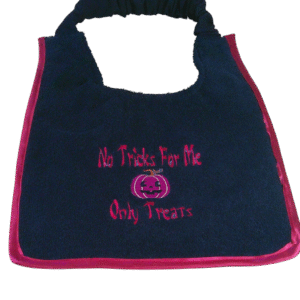 Halloween dog bib