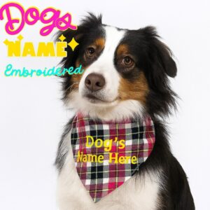 Personalised dog bandana