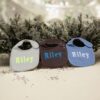 High-quality baby bibs with name embroidery, designed for comfort and spill protection