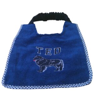 Bargain newfoundland bib with name TED