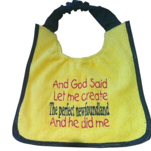 Newfoundland bib ready made - bargain price