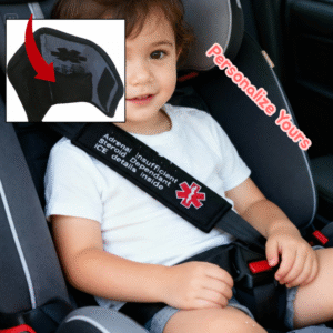 medical alert seatbelt covers