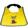 Santa’s Best embroidered Christmas dog bib with waterproof backing