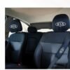 headrest and seatbelt set